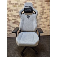 Кресло игровое Anda Seat Kaiser 3 Size XL Grey Fabric (AD12YDC-XL-01-G-PV/F) с экспозиции